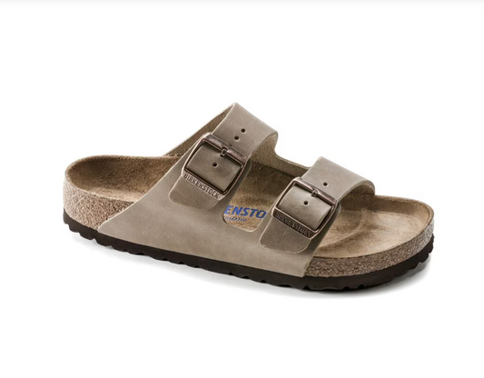 Arizona Lit de pied souple Cuir huilé - Tobacco Brown - BIRKENSTOCK