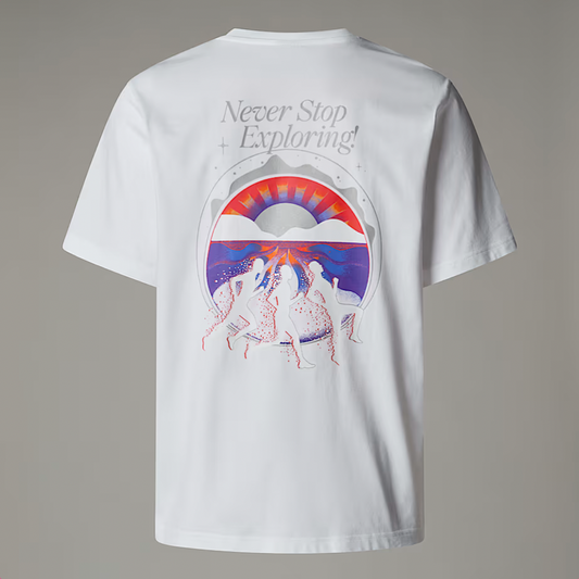 T-shirt unisexe décontracté Never Stop - Duckstore_narbonne