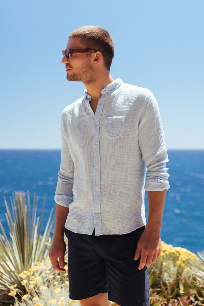 Chemise en gaze de coton - Duckstore_narbonne