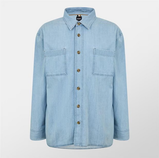 Boss - Cory Denim Overshirt - Duckstore_narbonne
