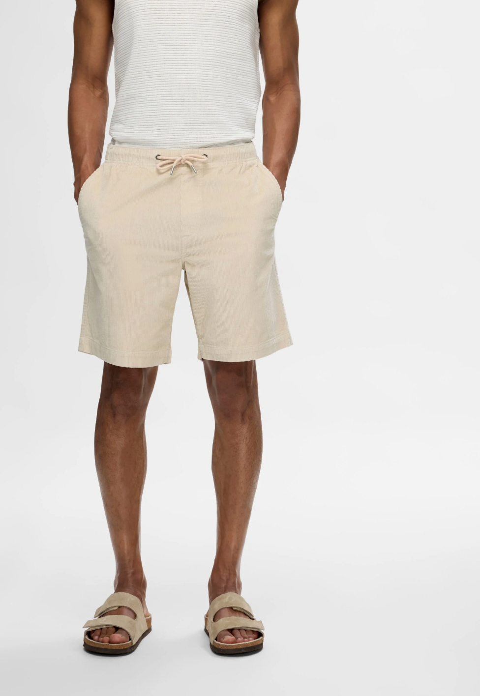 SLHREGULAR JACE - Short - fog