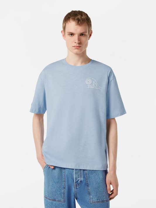 T-shirt ample brodé