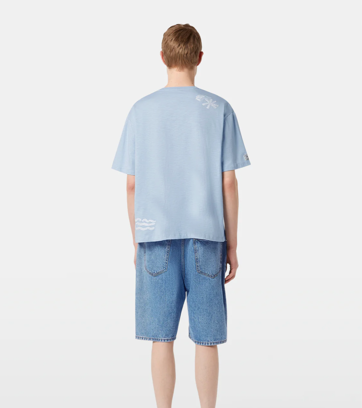 T-shirt ample brodé