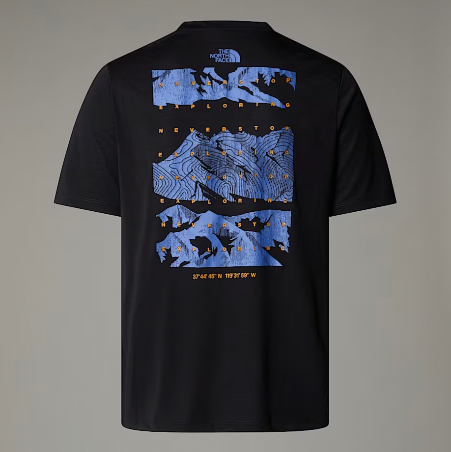 T-shirt Foundation Mountain Faces pour homme- The North Face