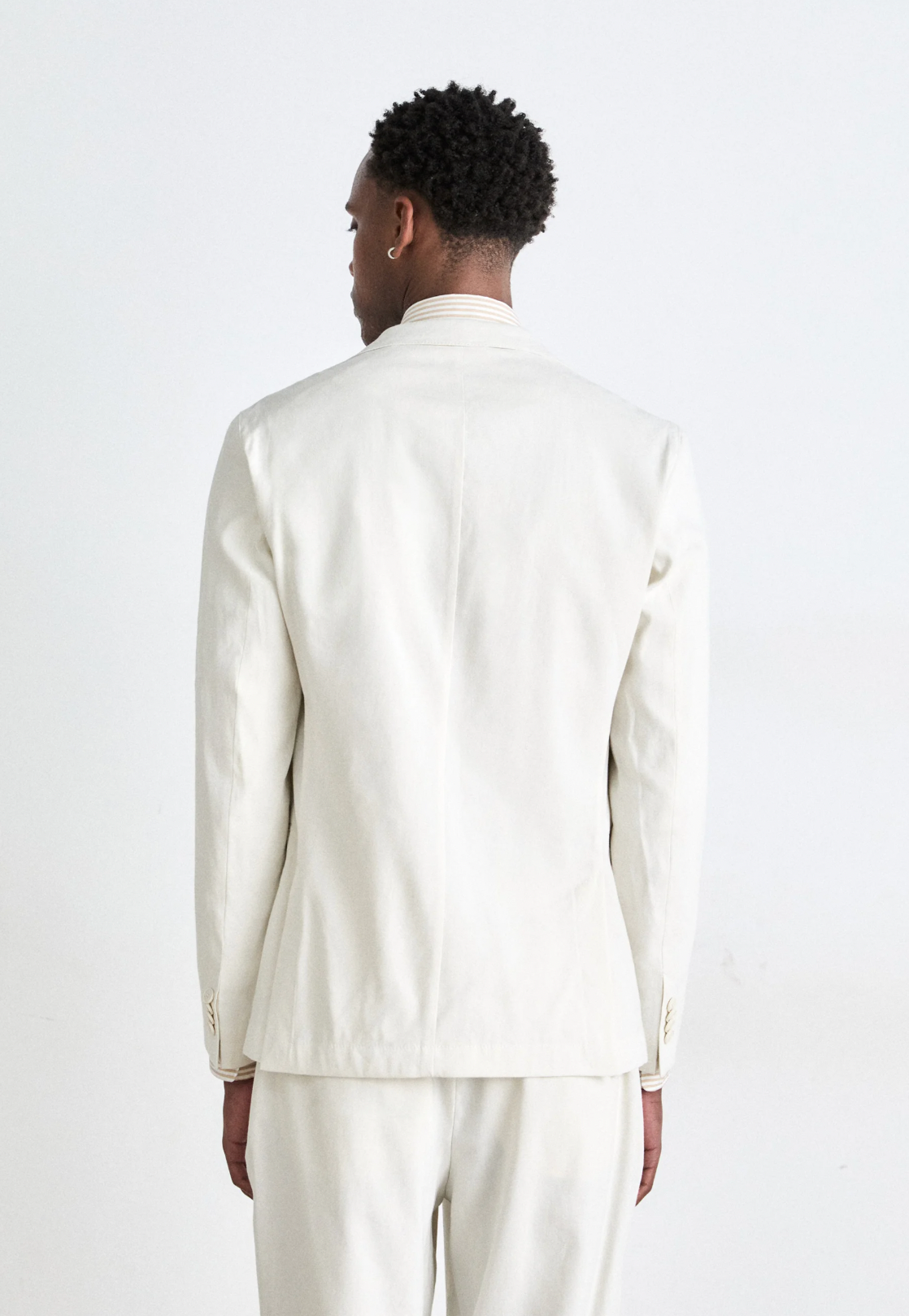 HANRY FLAPS - Veste de costume - open white- BOSS