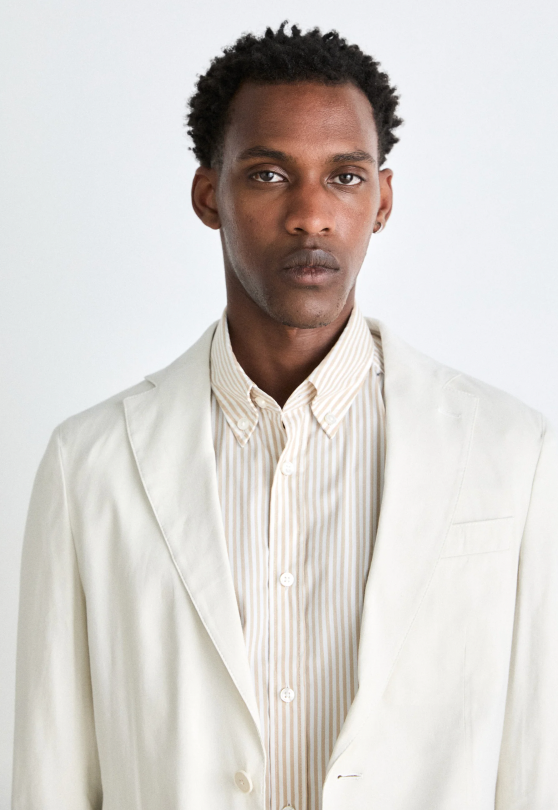 HANRY FLAPS - Veste de costume - open white- BOSS