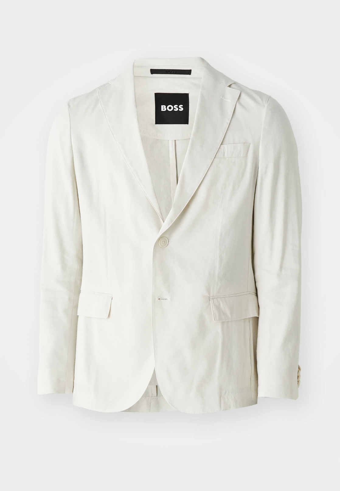 HANRY FLAPS - Veste de costume - open white- BOSS