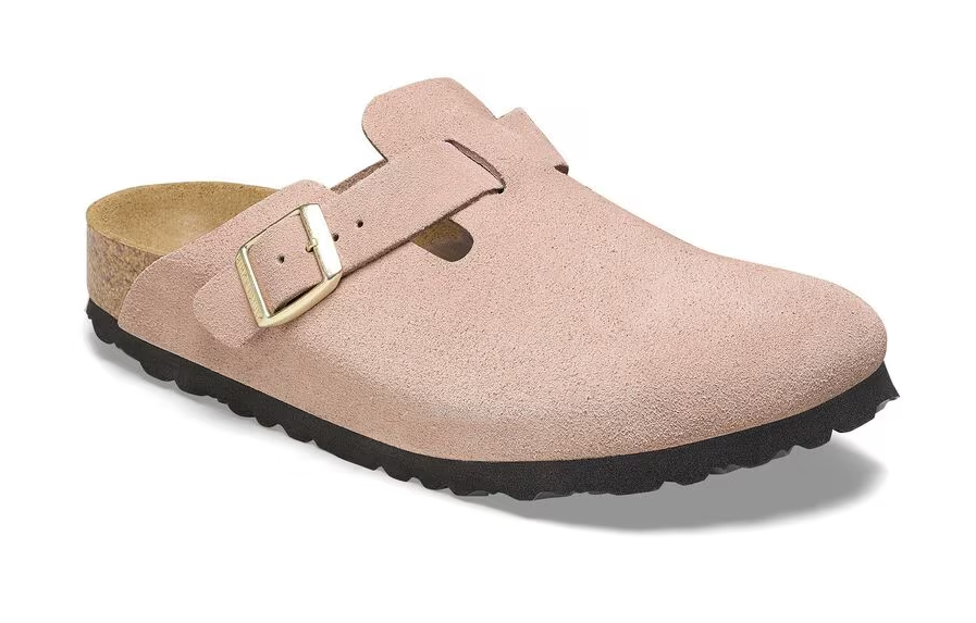 Boston Suède Light Rose - BIRKENSTOCK