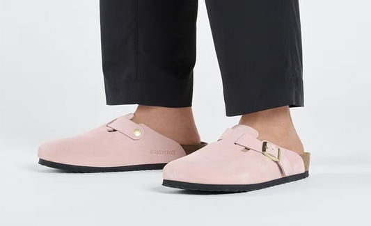 Boston Suède Light Rose - BIRKENSTOCK