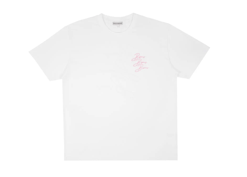 T-shirt Cigarette White - BISOUS SKATEBOARDS