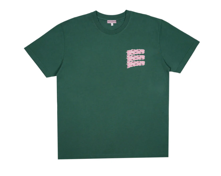 T-shirt Pablo Forest Green - BISOUS SKATEBOARDS