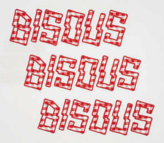 T-shirt X3 Vichy Red White - BISOUS SKATEBOARDS