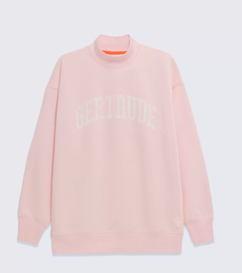 Sweatshirt oversize col montant Adrianna College