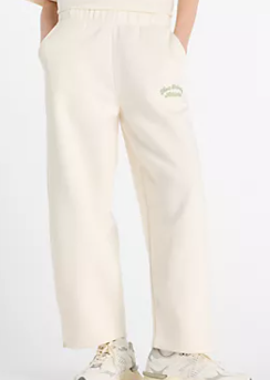 Linear Heritage Fleece Barrel Leg Pant - NEW BALANCE