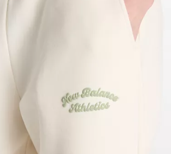 Linear Heritage Fleece Barrel Leg Pant - NEW BALANCE