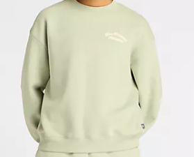 Linear Heritage Fleece Crew - NEW BALANCE