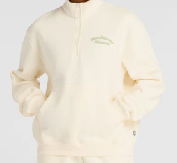 W Linear Heritage Fleece Half Zip - NEW BALANCE