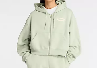 Veste à fermeture à glissière en molleton Linear Heritage - NEW BALANCE