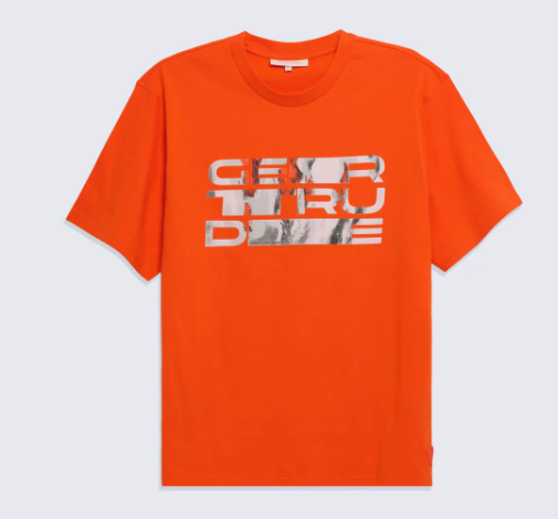 T-shirt coton avec print graphique Leonce Display - GERTRUDE