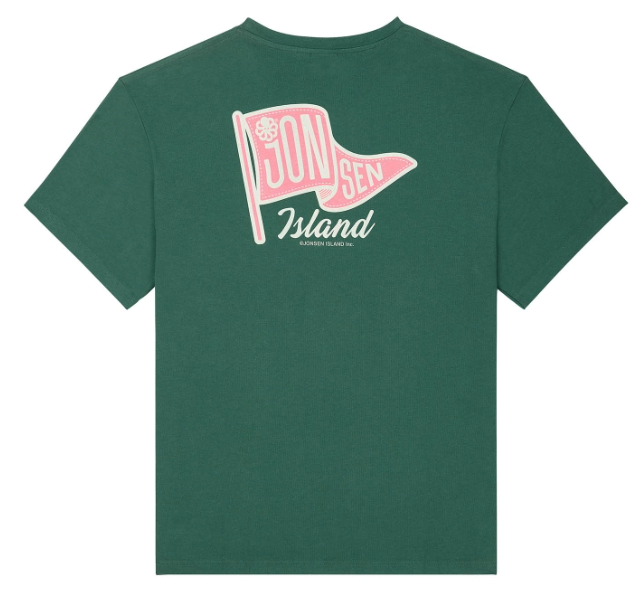 T-SHIRT CONFORT FLAG COLOR - JONSEN ISLAND