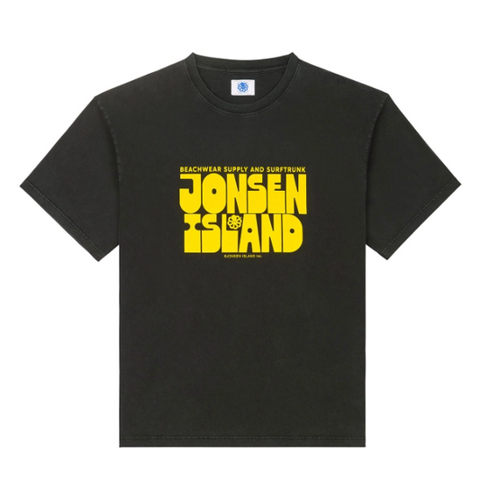 T-SHIRT CONFORT VANLIFE BLACK FADE OUT - JONSEN ISLAND