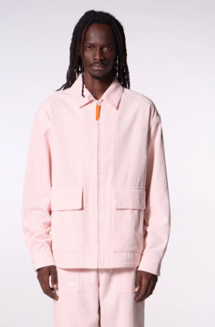 Veste chemise mixte en velours côtelé Aston - GETRUDE