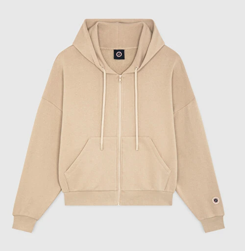 ENDLESS ZIP UP WHITE PEPPER - SWEETPANTS