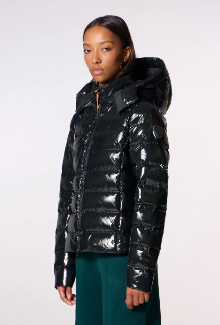 Doudoune courte ajustée matelassée France Bright - GERTRUDE