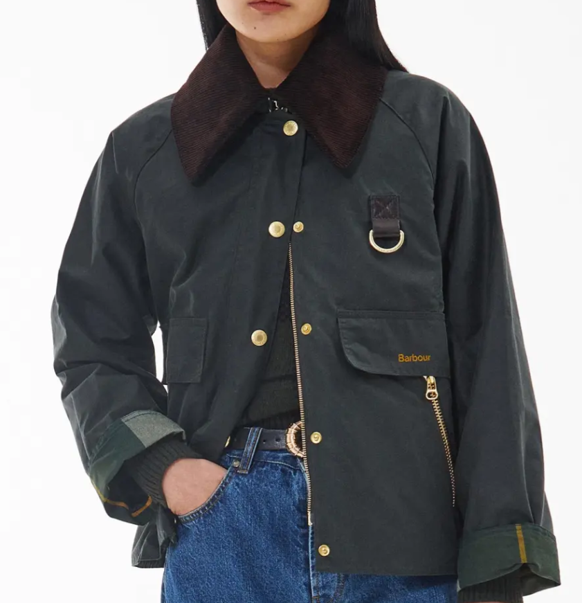 BARBOUR CATTON WAX - Veste | Kaki