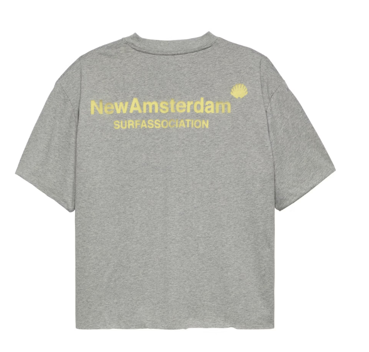 DOUBLE LAYERED LOGO TEE - NEW AMSTERDAM
