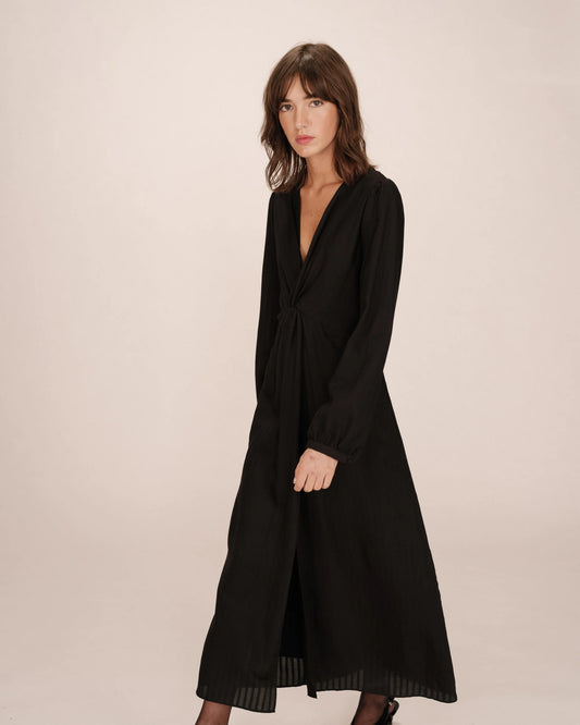 Robe longue GRACE & MILA - Noir