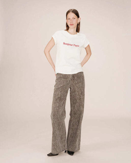 T-shirt ivoire sorentino - GRACE & MILA