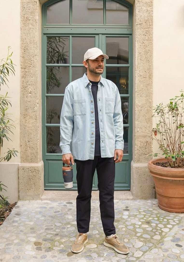 Boss - Cory Denim Overshirt - Duckstore_narbonne