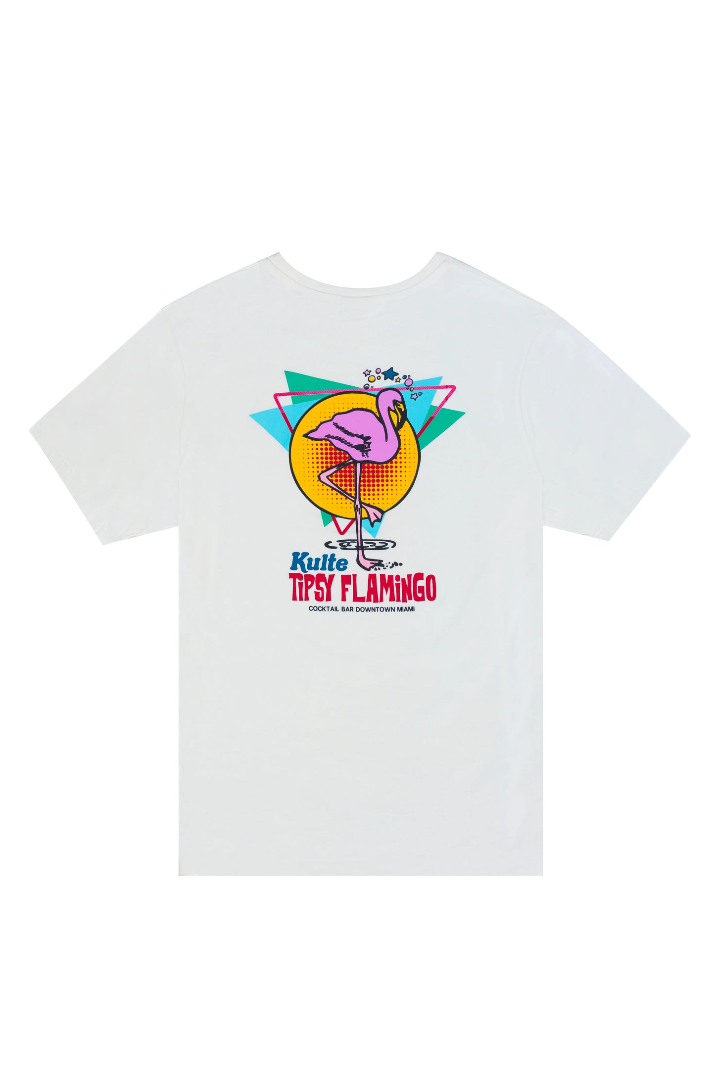 T-SHIRT FLAMINGO OFF WHITE - Duckstore_narbonne