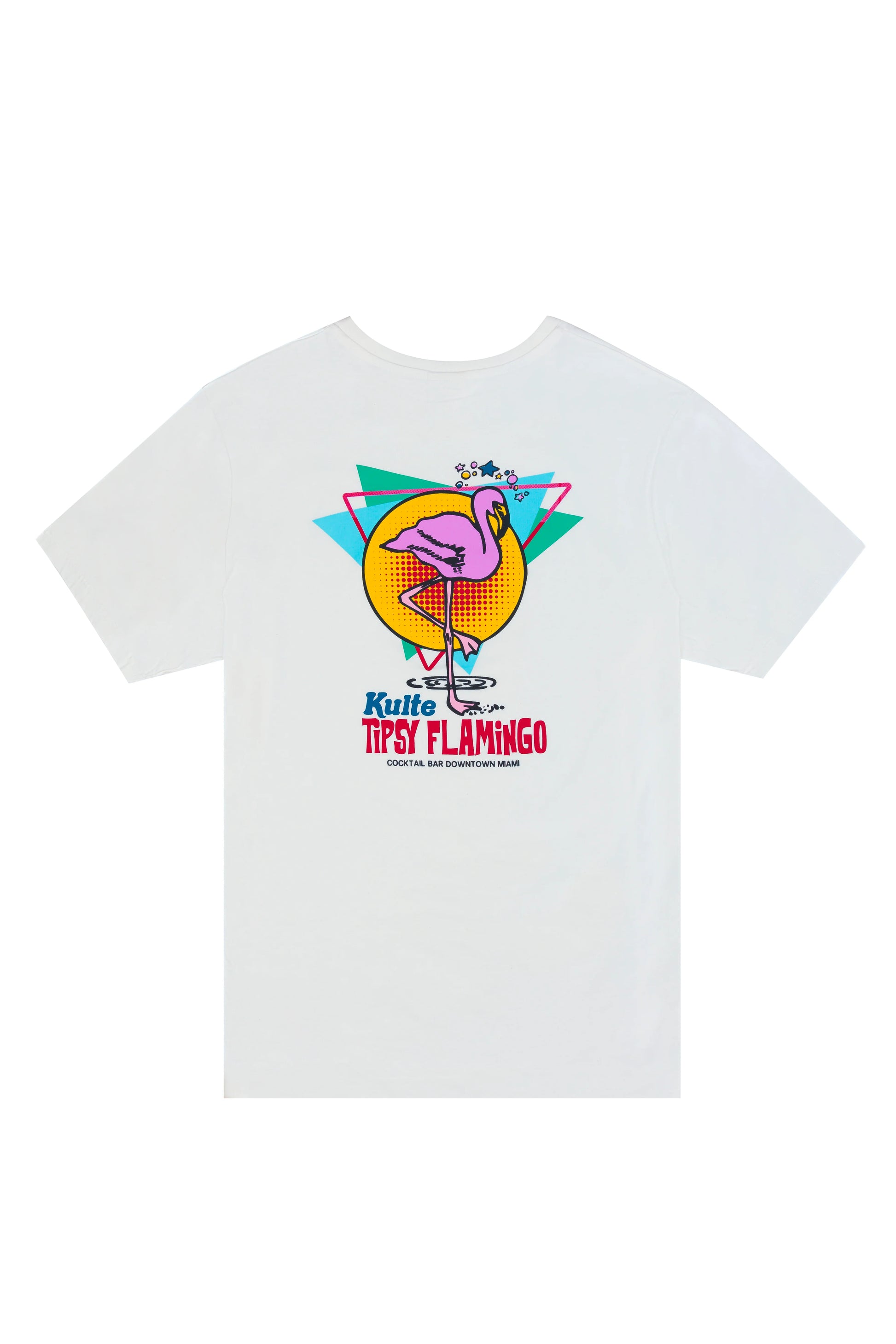 T-SHIRT FLAMINGO OFF WHITE - Duckstore_narbonne