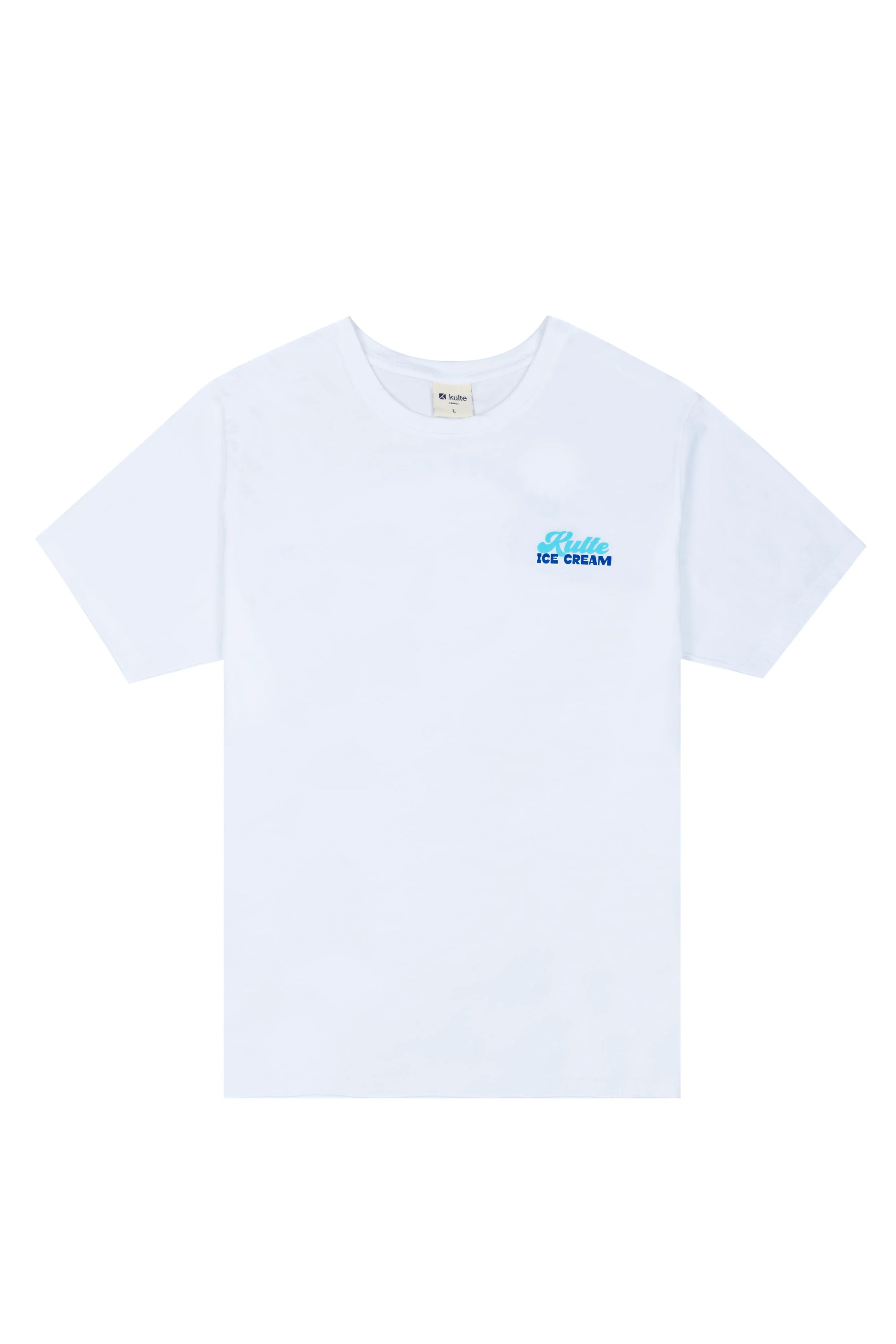T-SHIRT ICE CREAM BLANC - Duckstore_narbonne