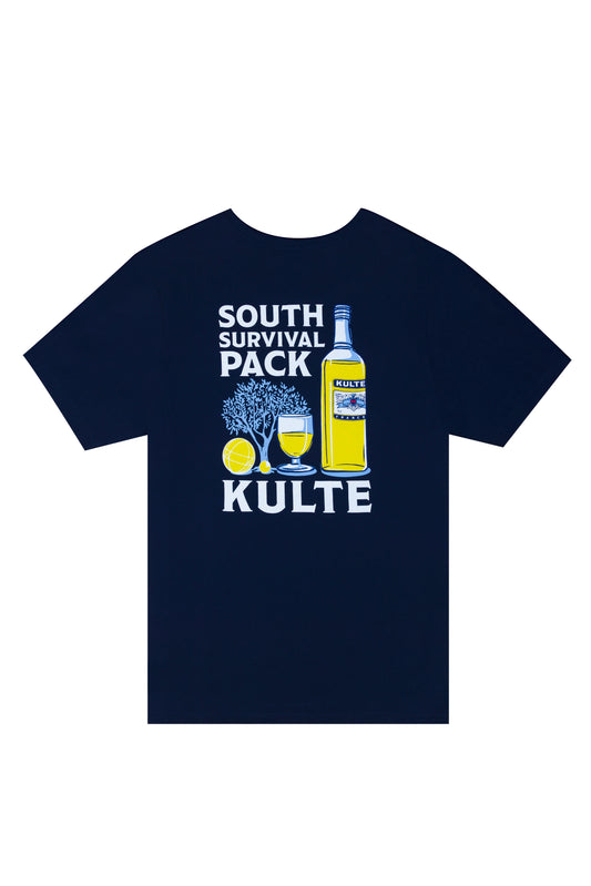 T-SHIRT SOUTH PACK BLEU MARINE - Duckstore_narbonne
