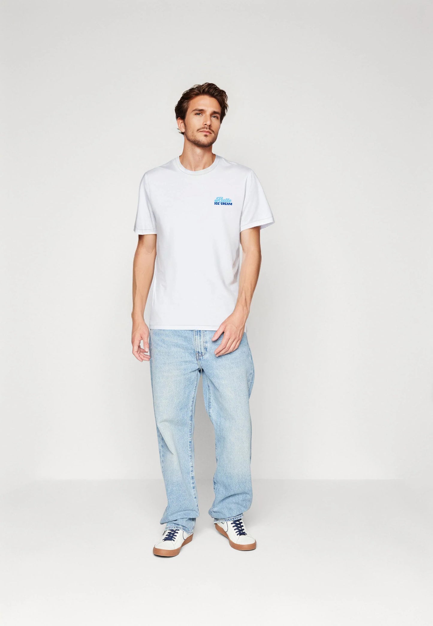 T-SHIRT ICE CREAM BLANC - Duckstore_narbonne