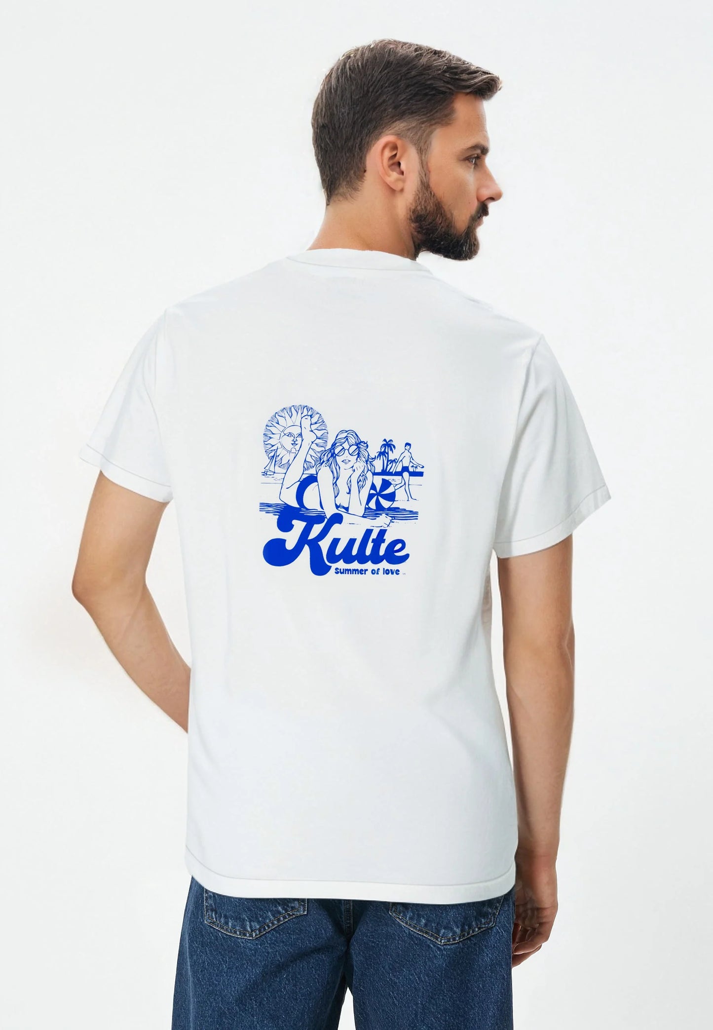 T-SHIRT LOVE OFF WHITE - Duckstore_narbonne