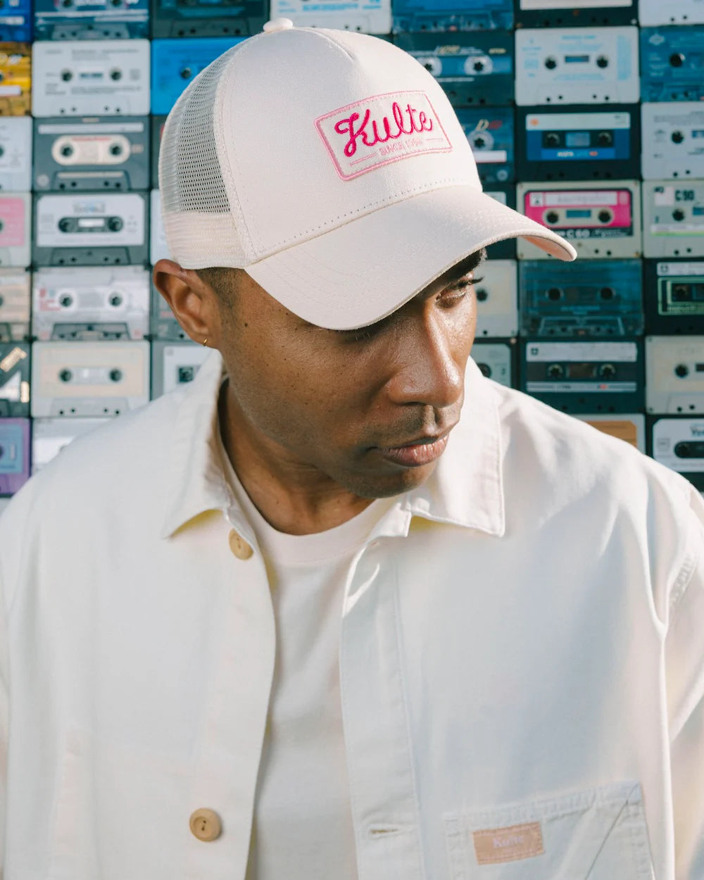 Casquette - CAP STAMPED - Blanc - Duckstore_narbonne