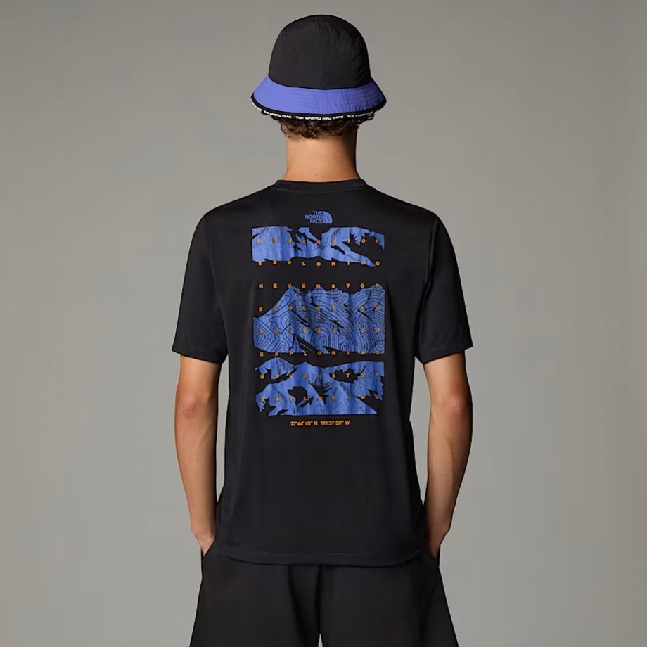 T-shirt Foundation Mountain Faces pour homme- The North Face