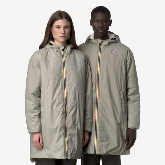 Veste imperméable unisexe verte  - KWAY