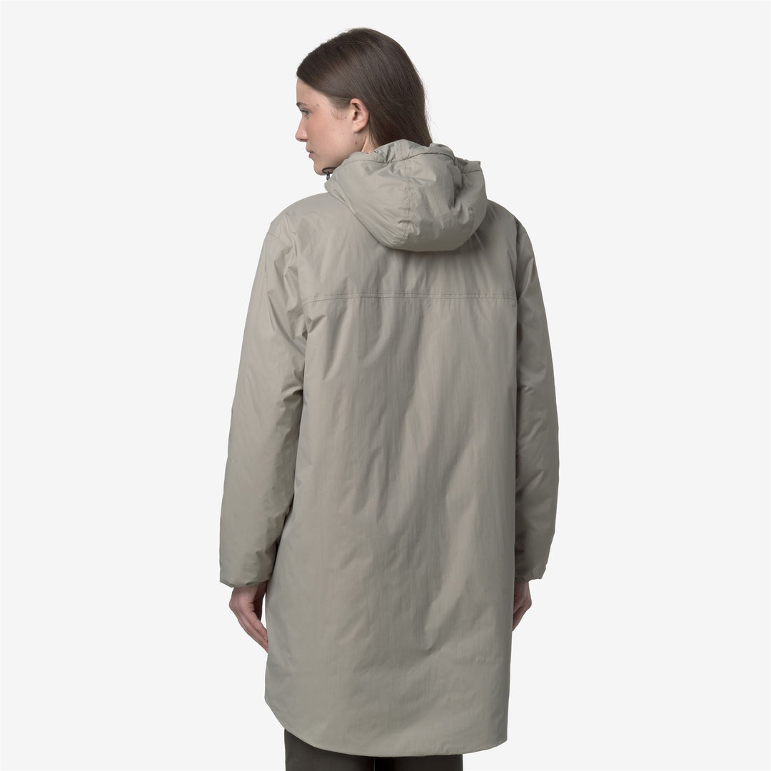 Veste imperméable unisexe verte  - KWAY