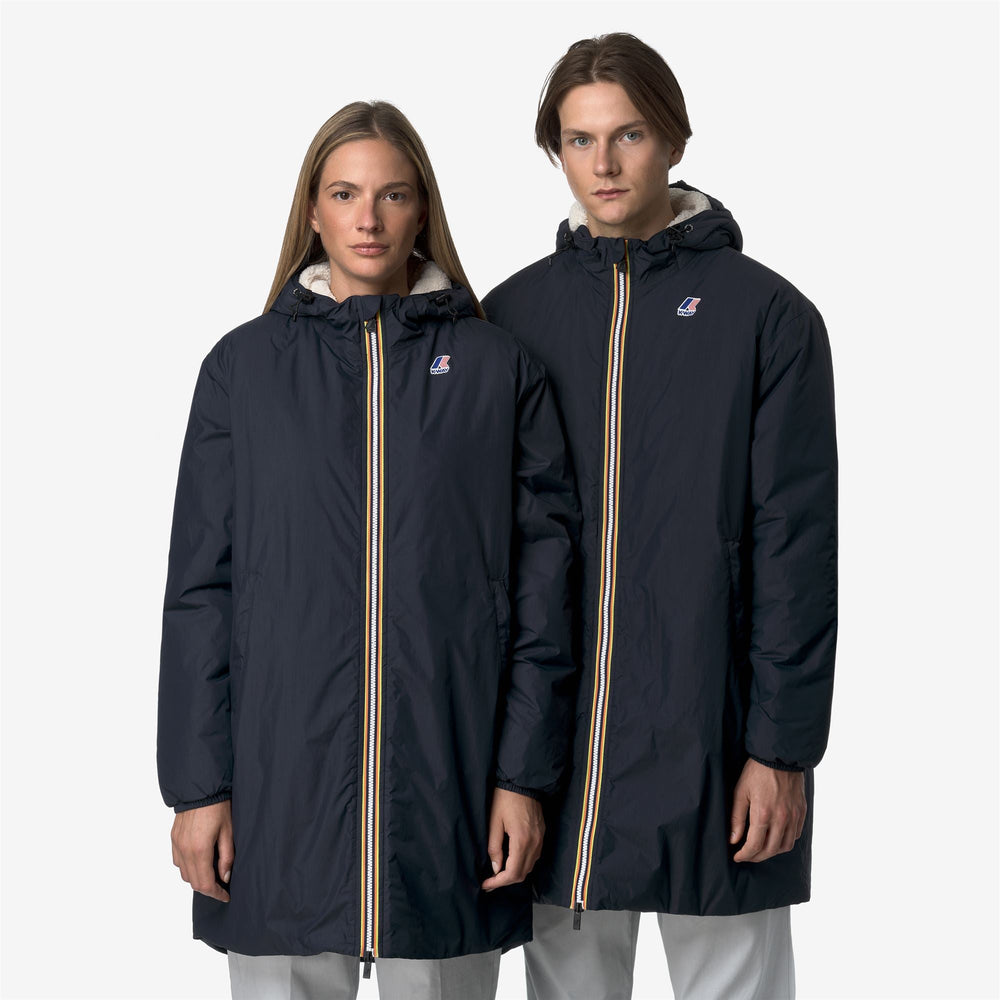 Veste imperméable bleue unisexe - KWAY