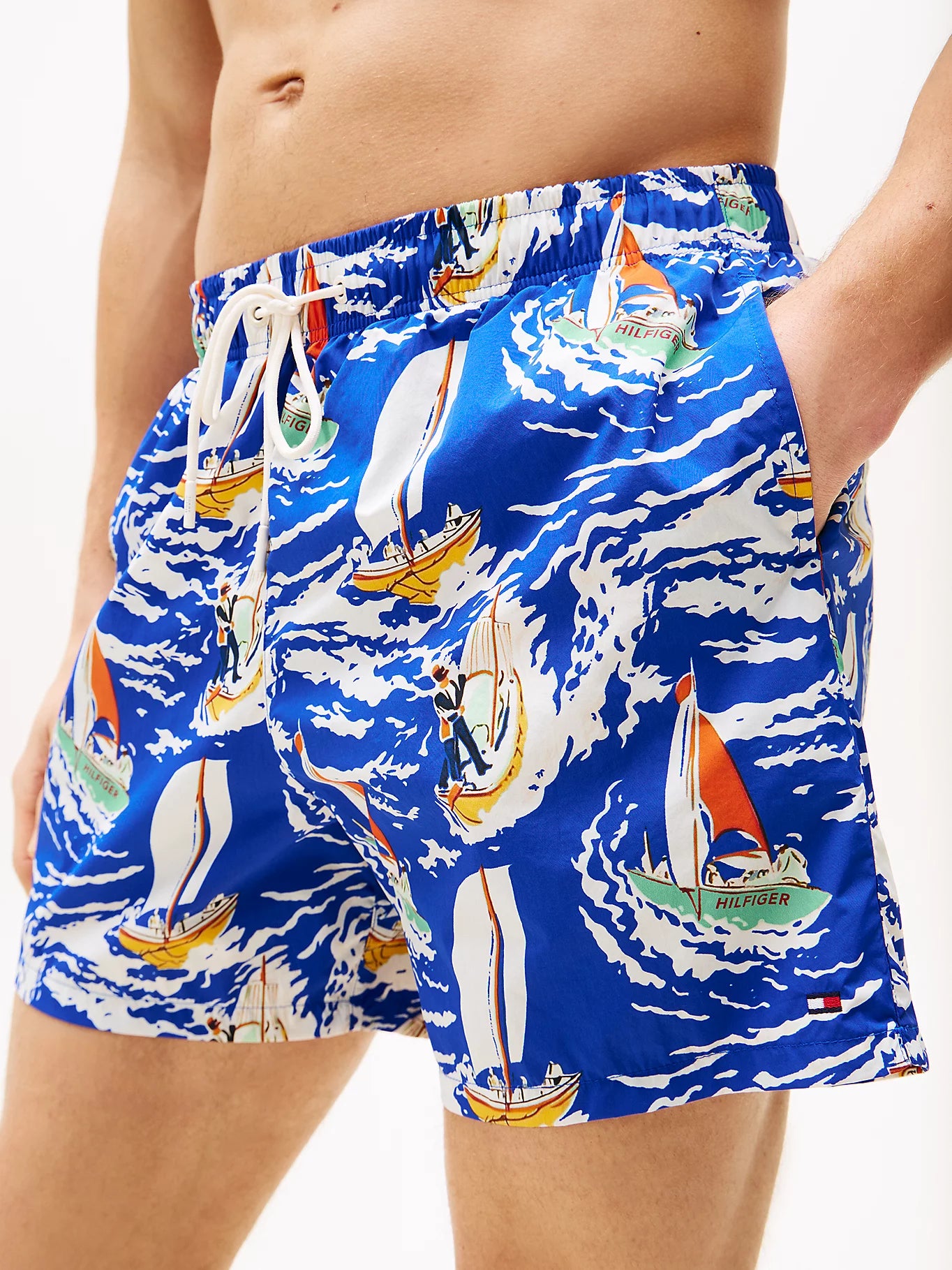 Short de bain mi-long à motif - Duckstore_narbonne