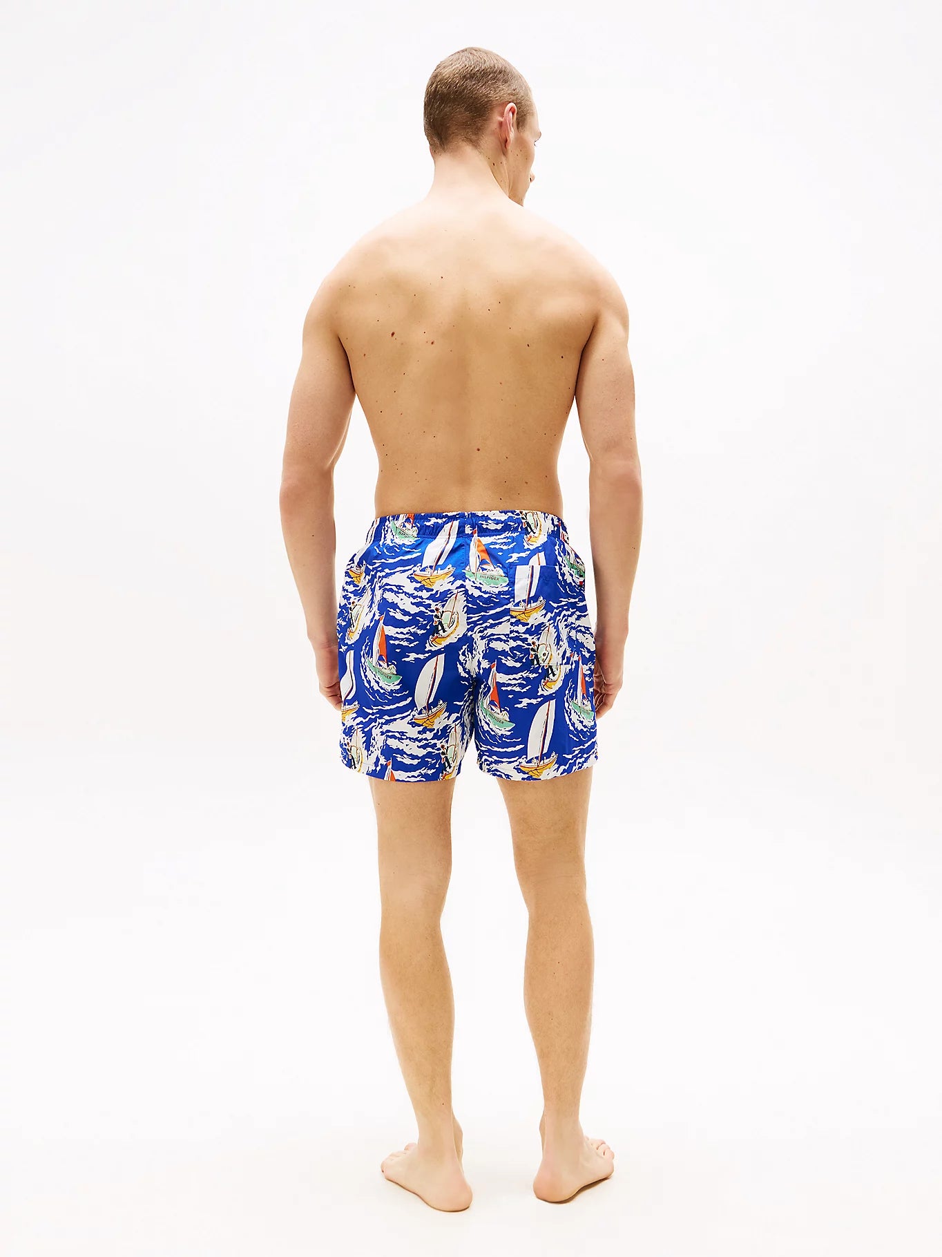 Short de bain mi-long à motif - Duckstore_narbonne
