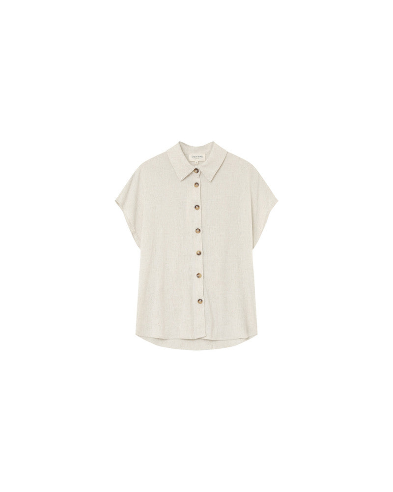 CHEMISE BEIGE PEREZ - Duckstore_narbonne