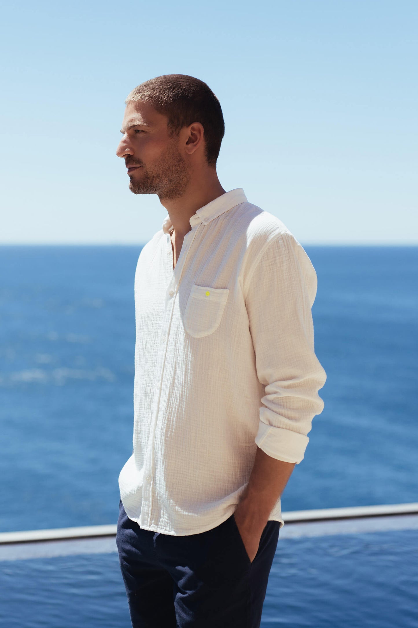 Chemise en gaze de coton - Duckstore_narbonne