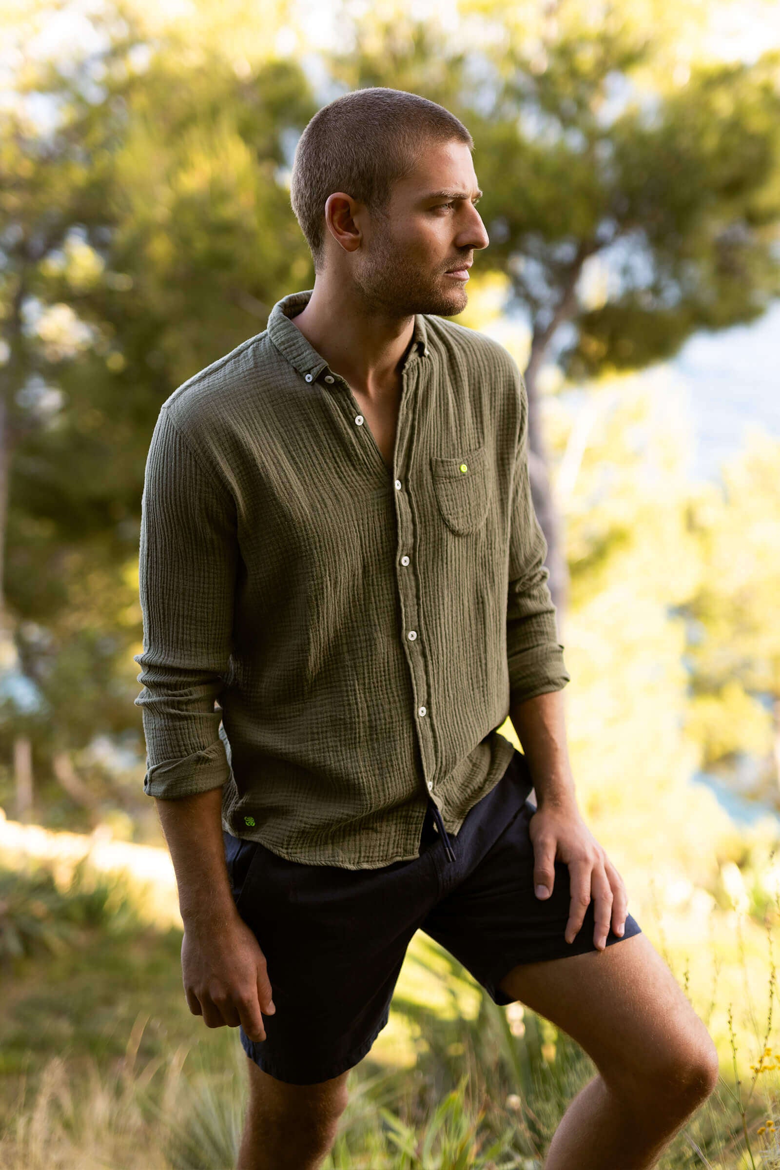 Chemise en gaze de coton - Duckstore_narbonne