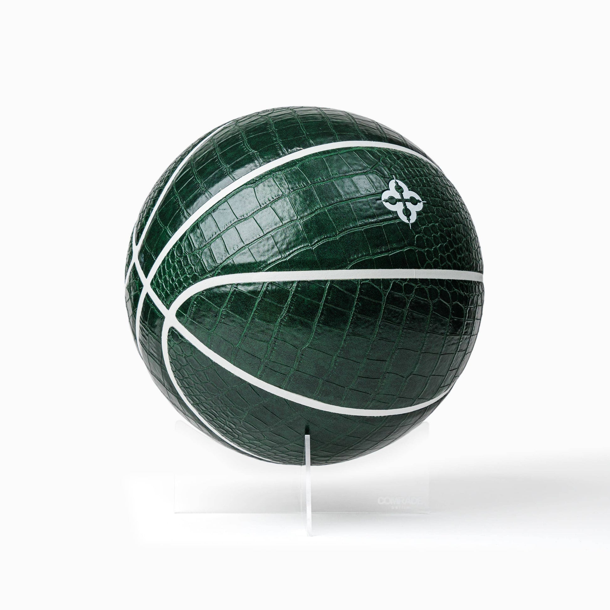 Croco Basketball (alligator) en vert alligator - Duckstore_narbonne